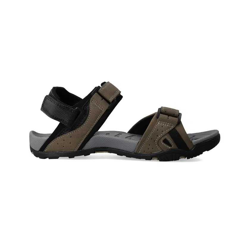 Hi-Tec Ula Sepia/Black Grey Sandal | Camp And Climb