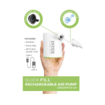Intex USB200R QuickFill Rechargeable Pump