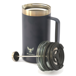 KampCo Alaska Roamer French Press, 1L - Blue