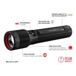 Led Lenser P7R Rechargeable LED Torch
