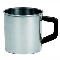 LeisureQuip Stainless Steel Mug with Insulated Handle-insulated mug