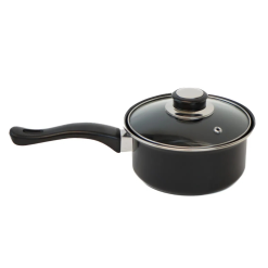 Leisurewize 4PC Cookware Set - 2 Saucepans with Lids, Pot with Lid & Frying Pan