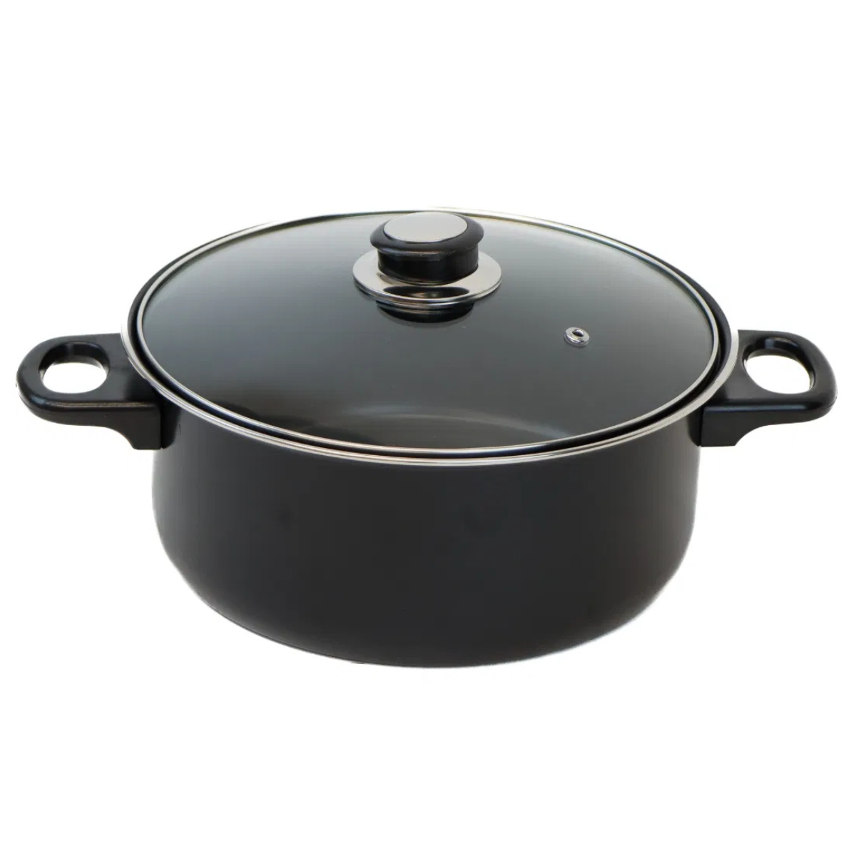 Leisurewize 4PC Cookware Set - 2 Saucepans with Lids, Pot with Lid & Frying Pan