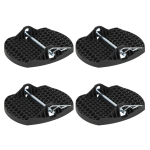 Leisurewize Corner Steady Pro Paw, for Caravans, Black