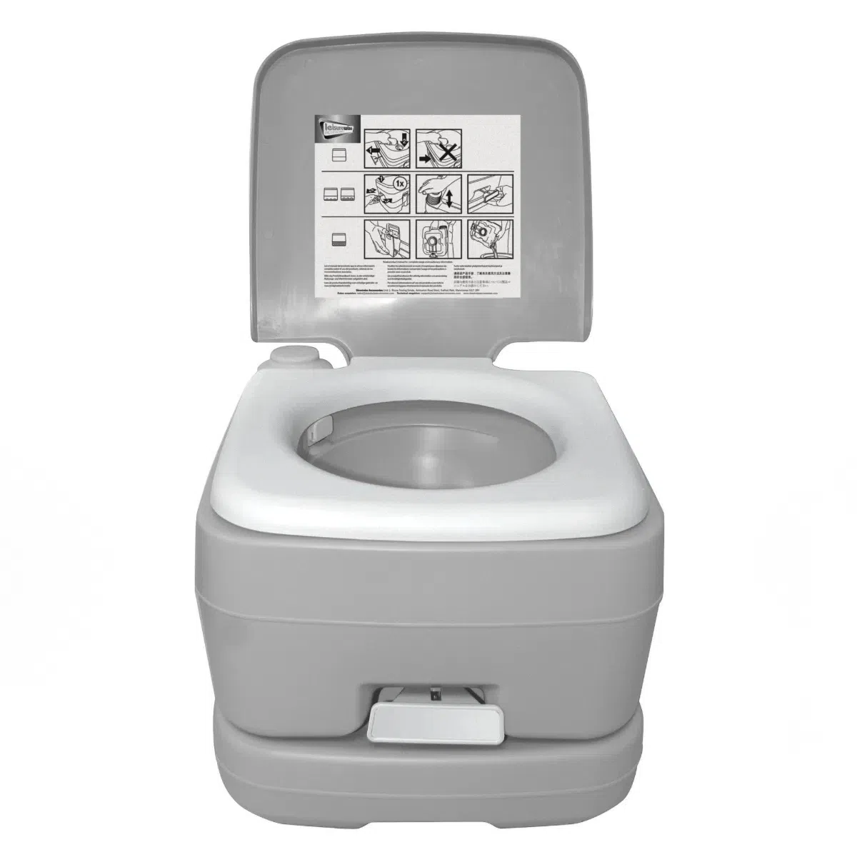 Leisurewize Portable Camping Toilet 10L