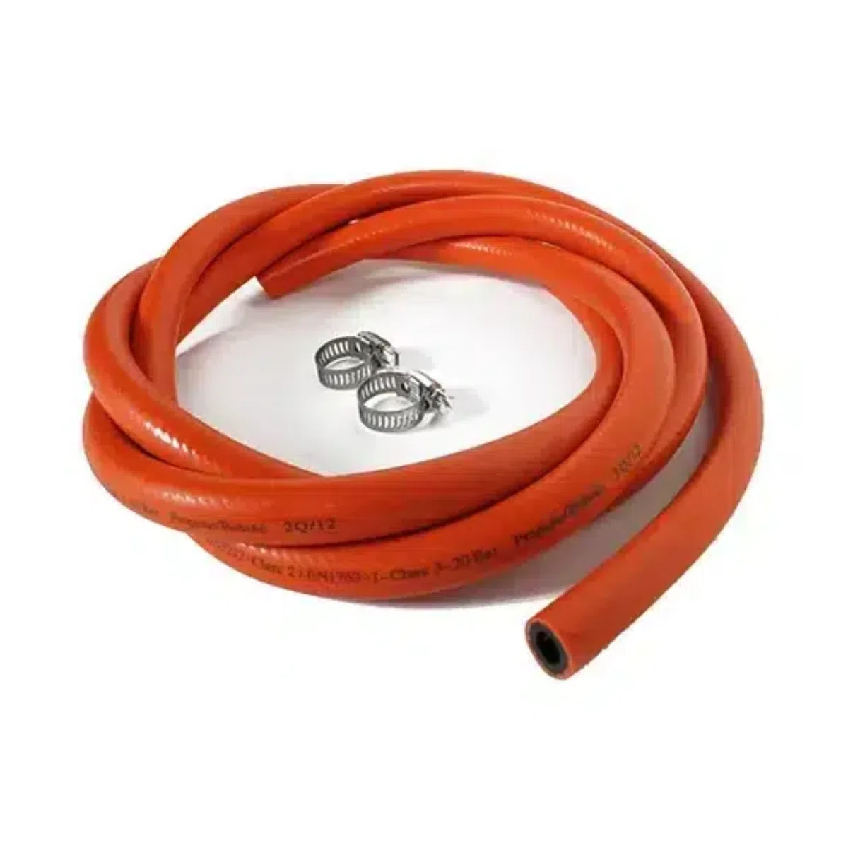 LK's PVC Gas Hose Kit with Clamps