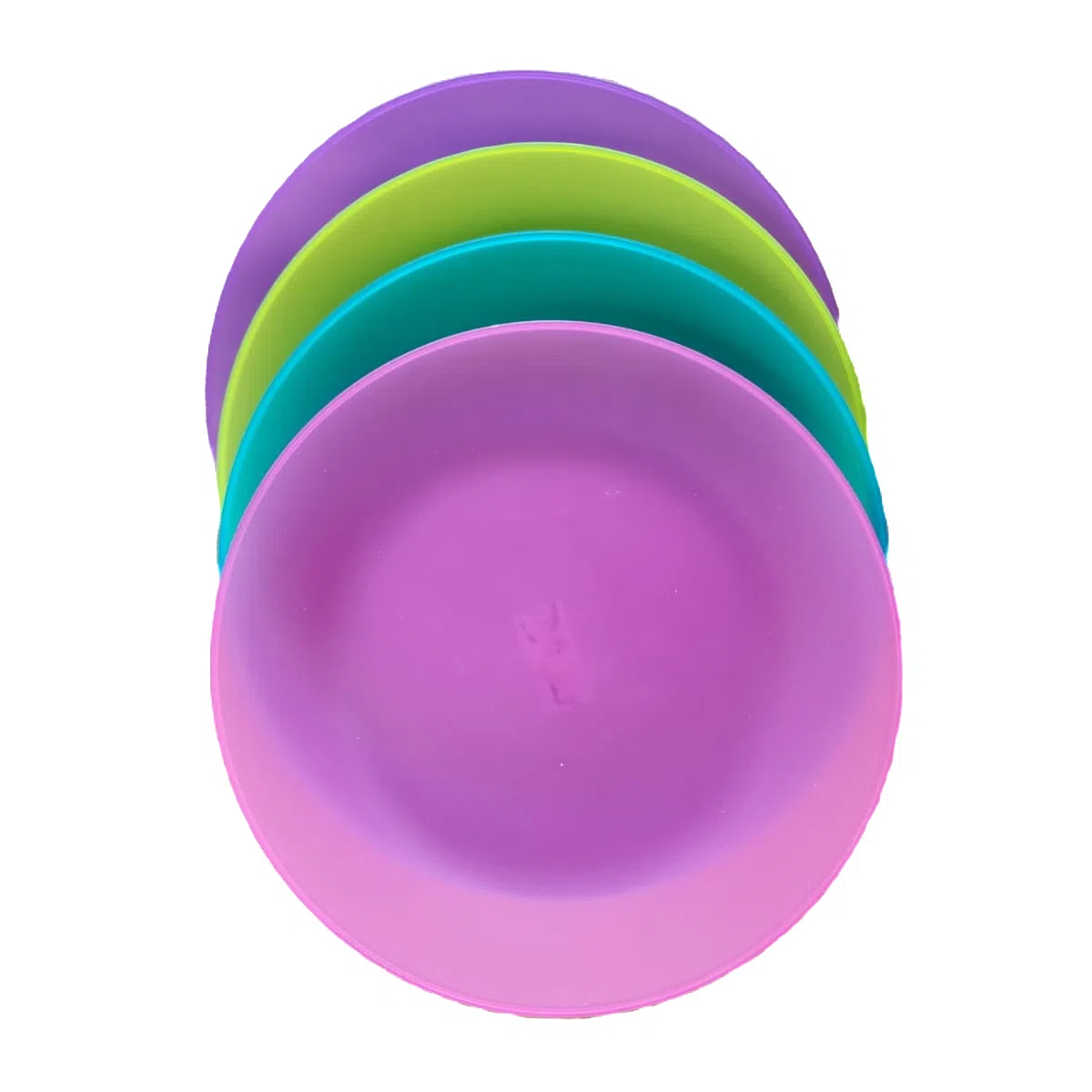 LQ Translucent Plate Set 4pk-camping Crockery