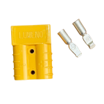 Lumeno 50A Square Connector Plug Yellow