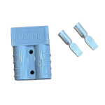 Lumeno 50A Square Connector Plug Grey