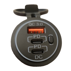 Lumeno QC3 + C-Type Charger