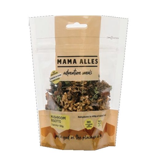 Mama Alles Mushroom Rissoto