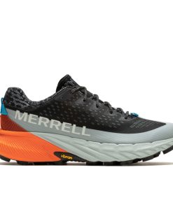 Merrel Agility Peak 5 Black/Tangerine shoe-outdoor footwear