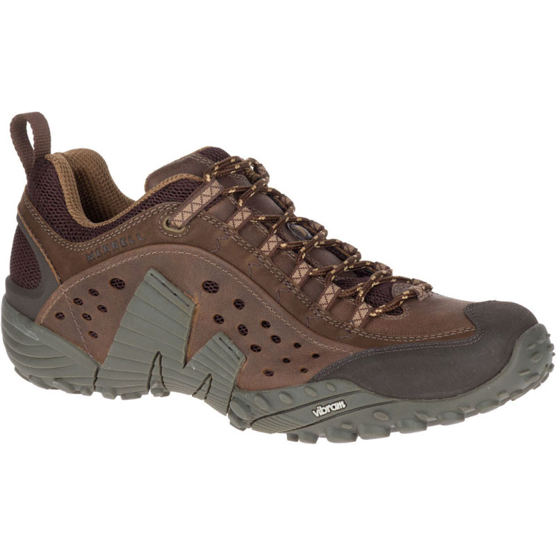 Merrel Intercept Dark Brown-hiking shoes