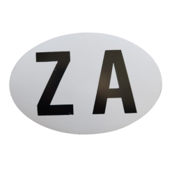 MotoQuip Magnetic ZA Emblem