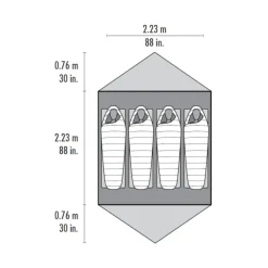MSR Elixir 4 Tent-camping tent
