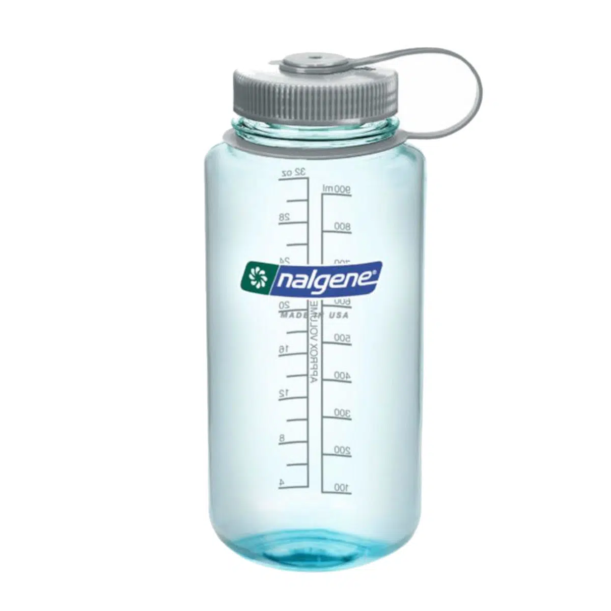 Nalgene Wide Mouth 1000ml Bottle Seafoam/Grey