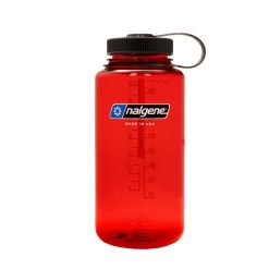 Nalgene 32oz Wide Mouth Bottle Red