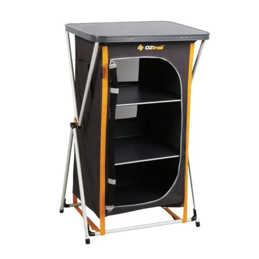 Oztrail 3 Shelf Deluxe Camping Cupboard