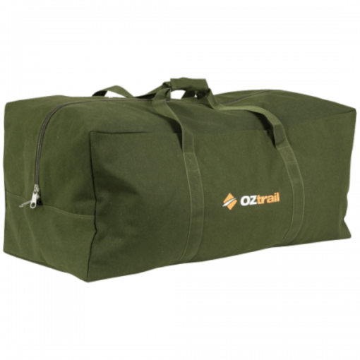 Oztrail Canvas Duffle Bag – Large | Camp And Climb