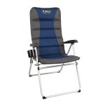Oztrail Cascade 5 Position Recliner-camping arm chair-camp chairs