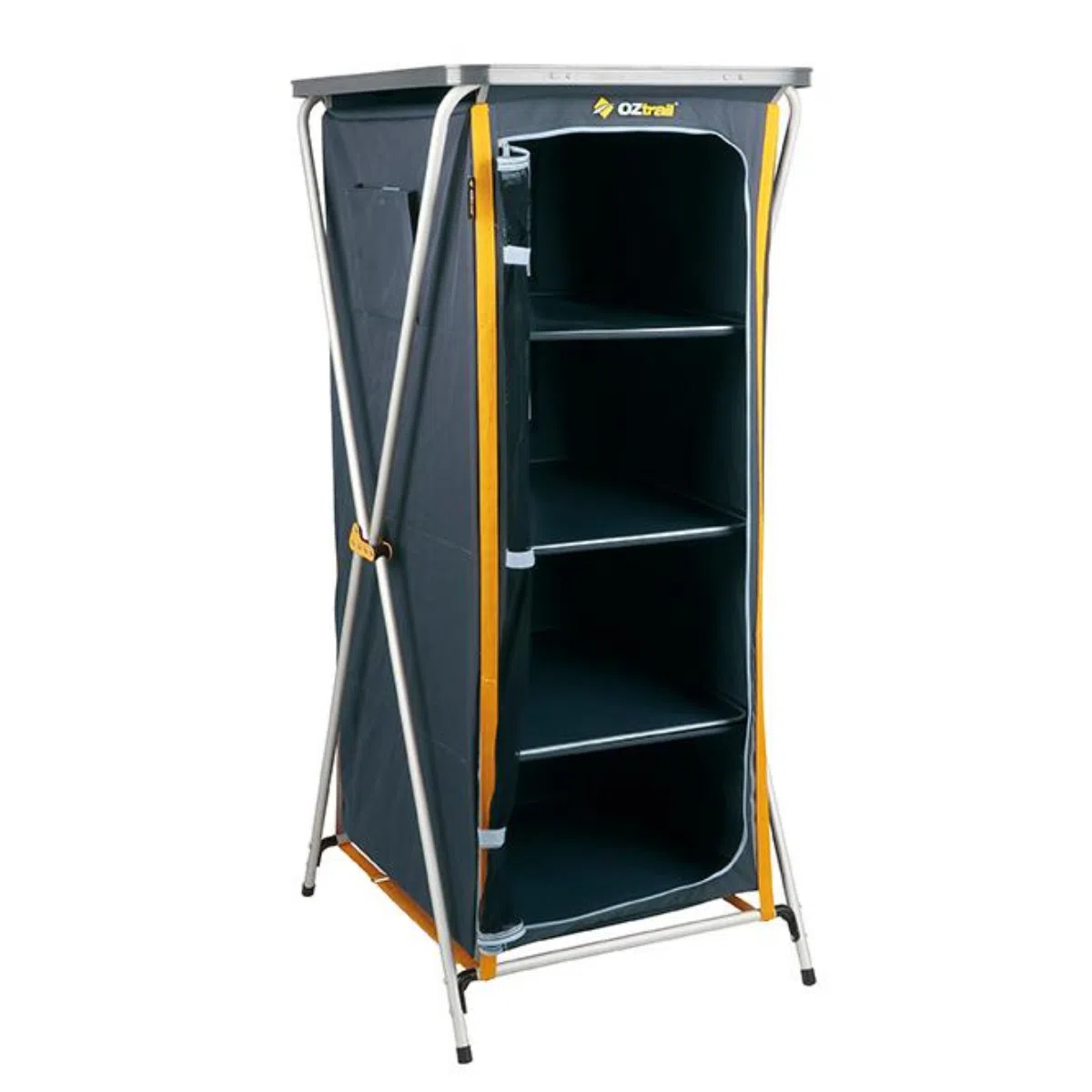 Oztrail 4 Shelf Deluxe Camp Cupboard | Camp And Climb