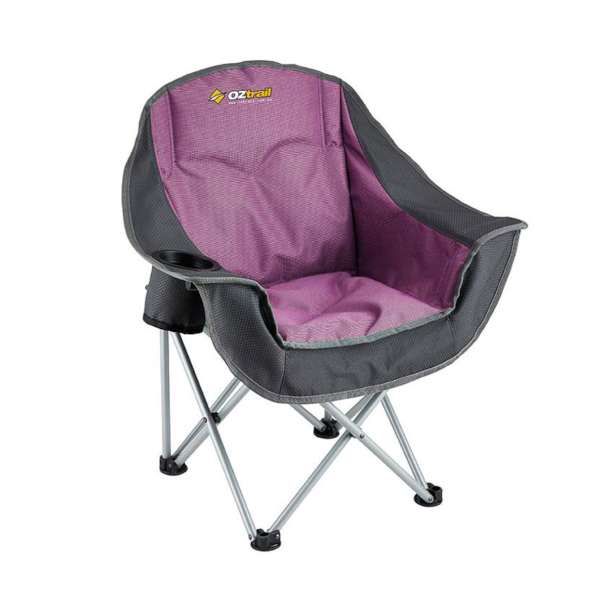 Oztrial Jnr Moon Chair Purple-foldable camp chair
