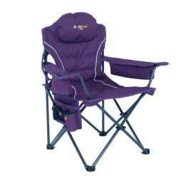 Oztrail Modena Chair Purple - foldable Camping Chair
