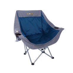 Oztrail Moon Chair Single with Arms-camping chair