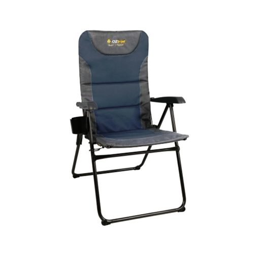 Oztrail Resort Chair Blue-camping chair-camp furniture