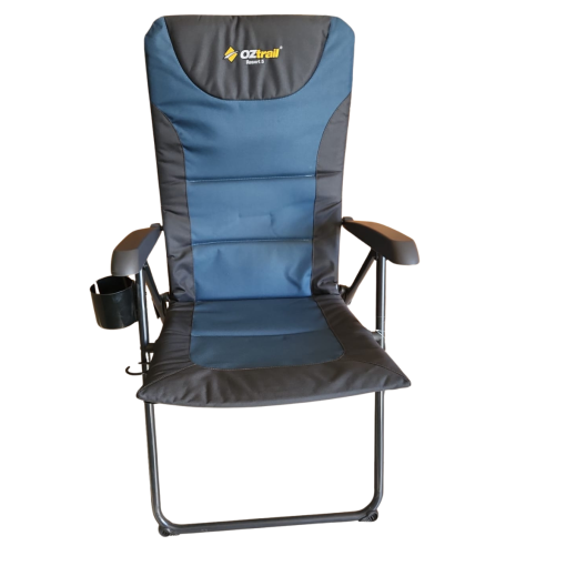 Oztrail Resort 5 Position Recliner Navy