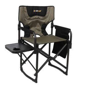 Oztrail RV Quickfold Chair with Side Table