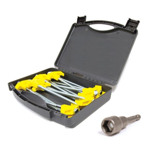 Oztrail 16 piece Screw in Tent Peg Set