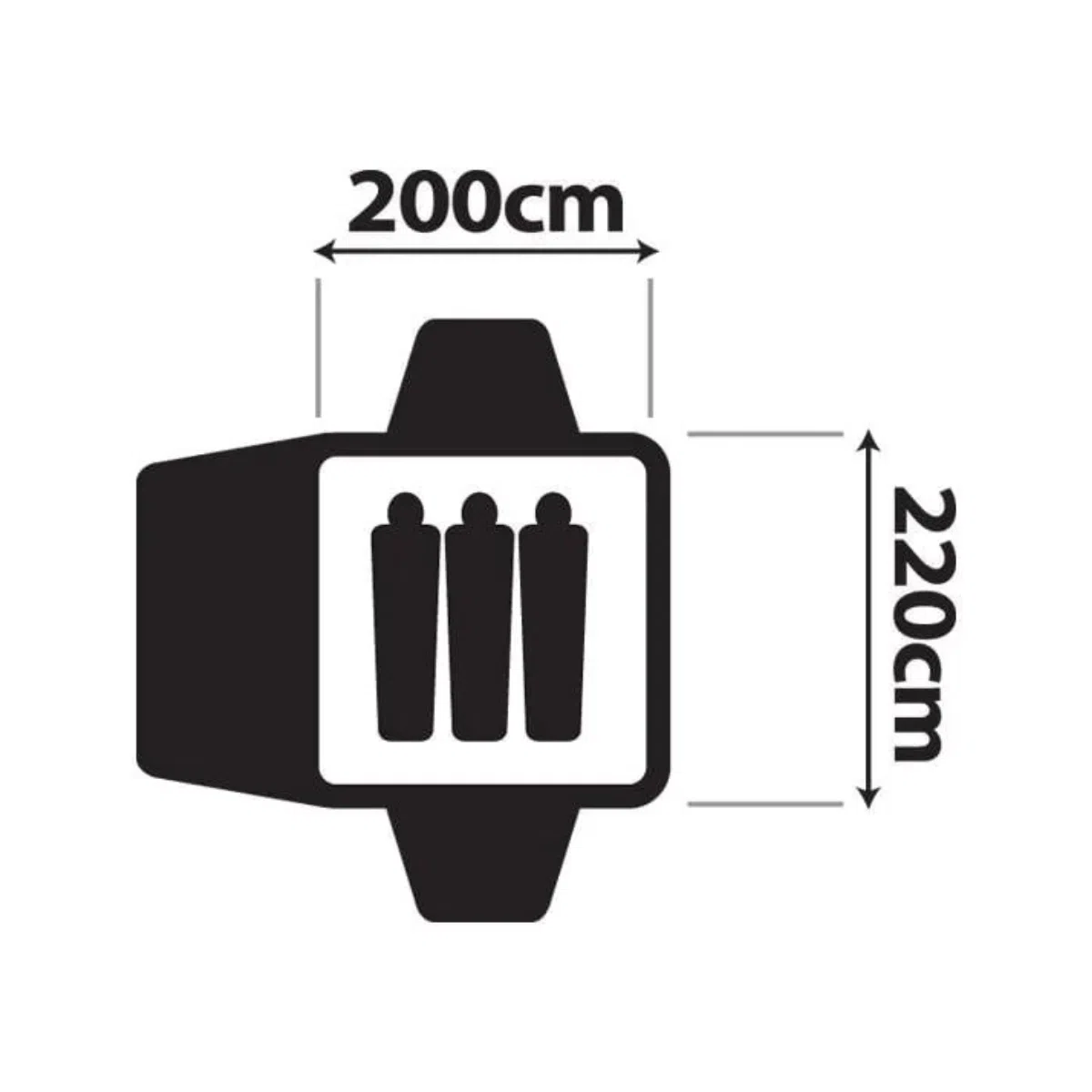 Oztrail Tasman 3V Tent