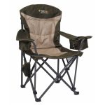 Oztrail Titan Arm Chair Green-camping chair-camp furniture