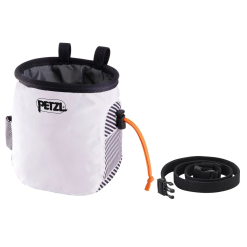 Petzl Saka Chalk Bag - White Dazzle