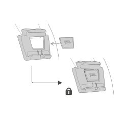 Petzl Slot Adapt Headlamp Mounting Kit-lighting
