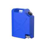 Pioneer 20L Water Jerry Can with Tap Blue