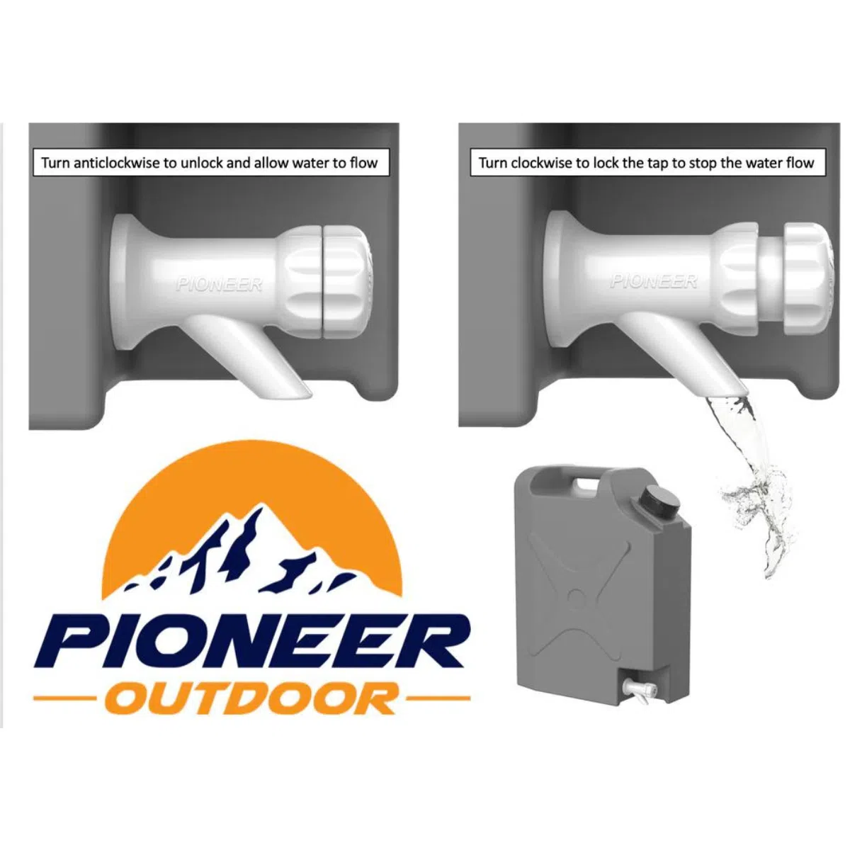 Pioneer Plastic Tap