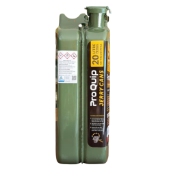 Pro Quip Metal Jerry Can for Petrol, 20L Green