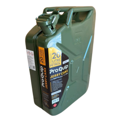 Pro Quip Metal Jerry Can for Petrol, 20L Green
