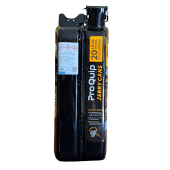 Pro Quip Metal Jerry Can for Petrol, 20L Black