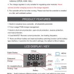 PWM Charge Controller Manual