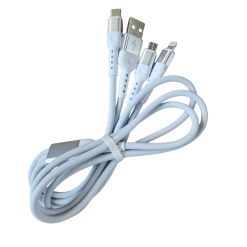 Red-E Time Warp 3 in 1 Silicone Cable