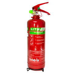 SafeQuip 2.0L Lithium Battery Fire Extinguisher