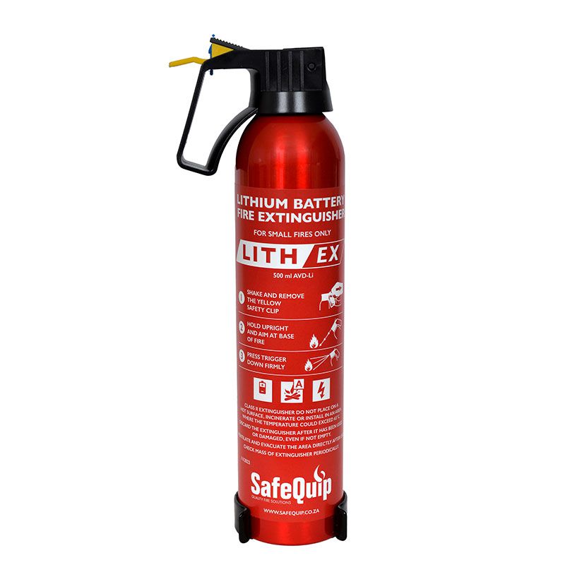 SafeQuip Lithium Battery Fire Extinguisher