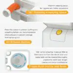 Seaflo Multifunctional portable Toilet outdoor camping gear