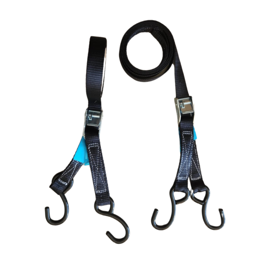 Securetech Cam Buckle 25mm S Hook 2pk
