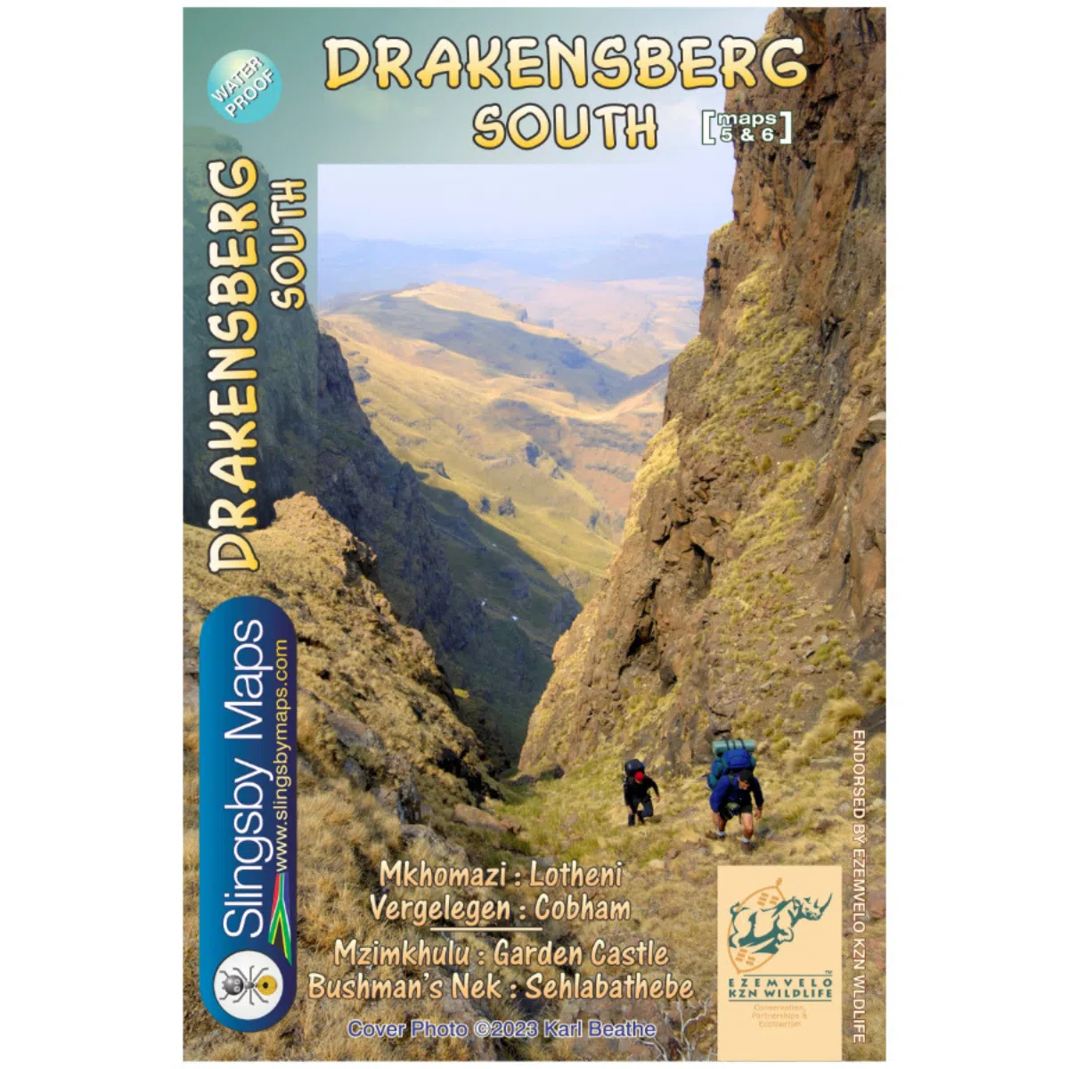 Slingsby Drakensberg South Map