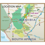 Slingsby Fish River Canyon Map