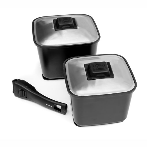 Square Stackable Cooking Pot Set